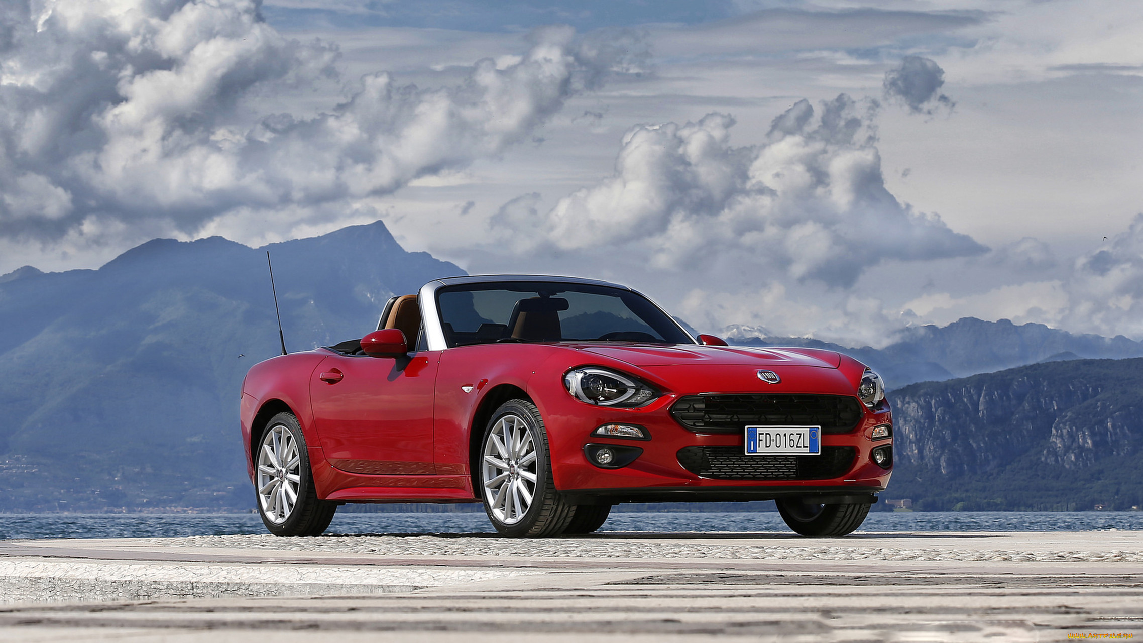 fiat 124 spider red 2017, , fiat, spider, 124, 2017, red, 